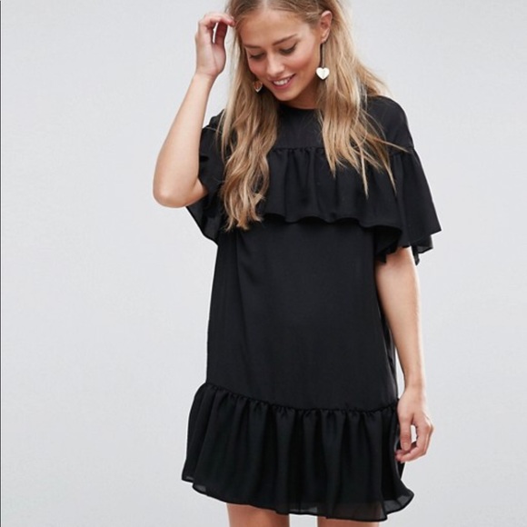 ASOS sheer shift mini dress - Picture 2 of 7